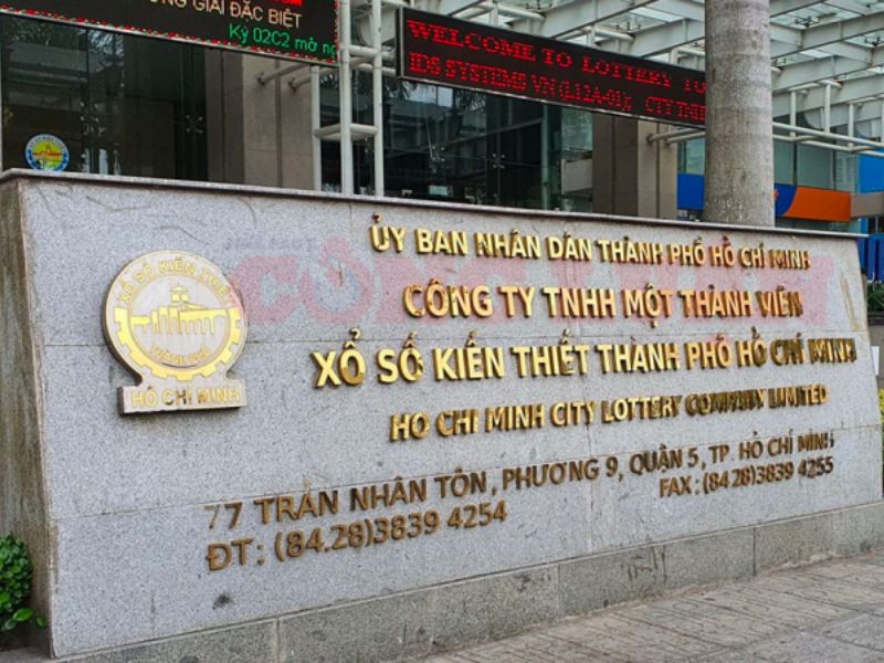 Thông tin trụ sở xổ số Hồ Chí Minh Thông tin trụ sở xổ số Hồ Chí Minh